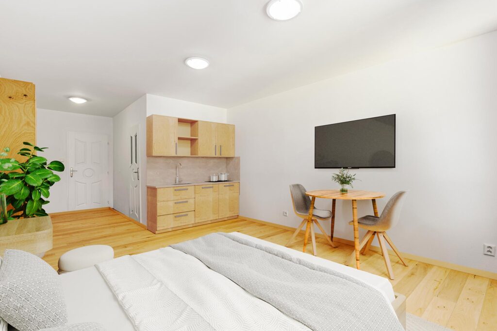 Rezidence Zlatá Stezka - Vizualizace apartmánu 5